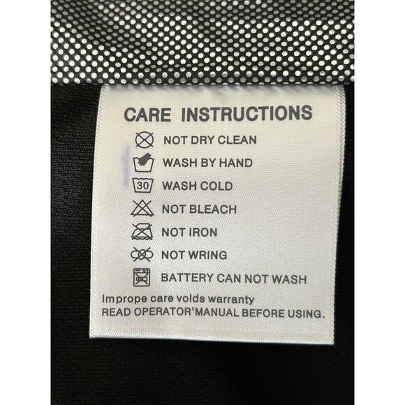 Dozowoom Heated Vest Men's Size Large Black With Battery Pack - Picture 10 of 15